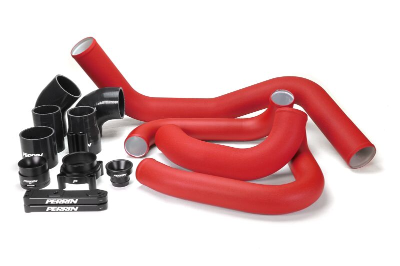 PERRIN 22-26 Subaru WRX Front Mount Intercooler Boost Tube Kit - Red