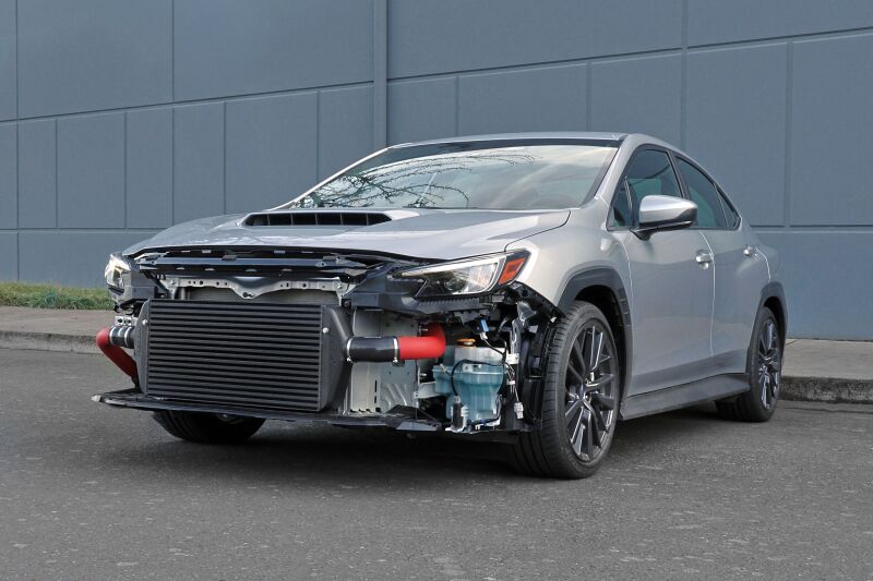 PERRIN 15-26 Subaru WRX/STI Large Size Front Mount Intercooler Core - Black