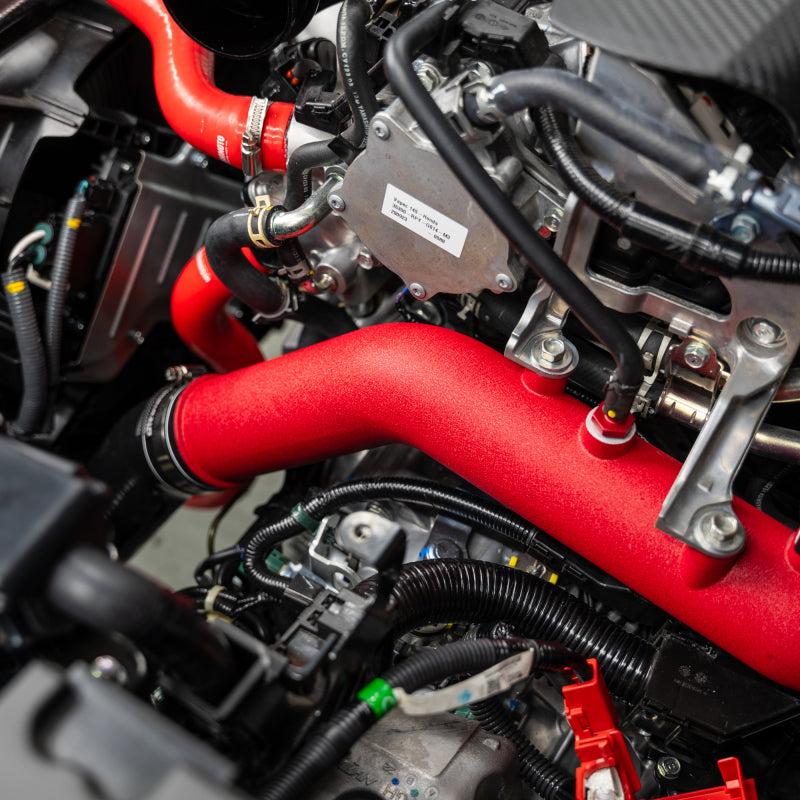 Mishimoto 2023+ Honda Civic Type-R Intercooler Kit w/Pipes - Silver Intercooler/Red Pipes