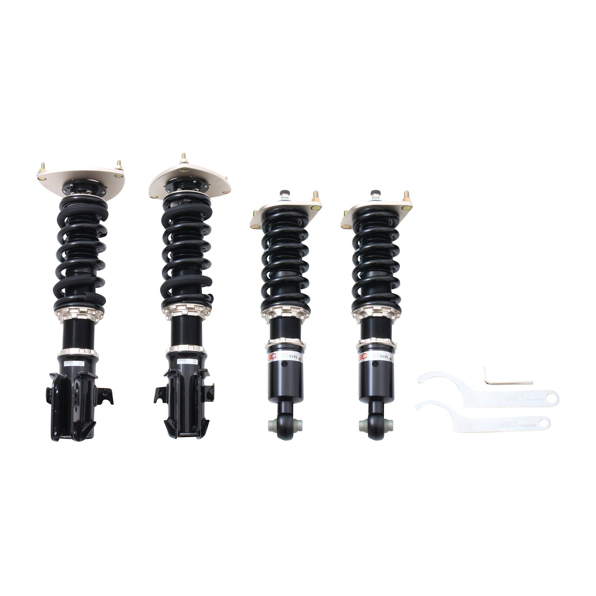 BC Racing Coilovers: Subaru