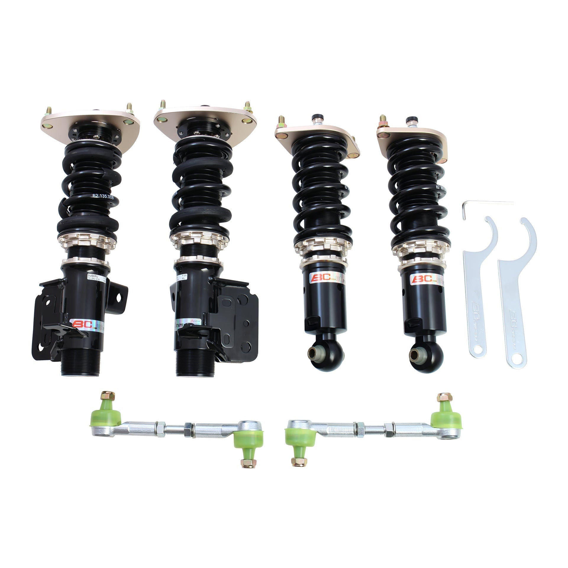 BC Racing Coilovers: Subaru