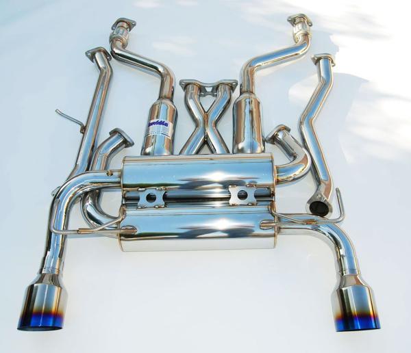 Invidia 09+ 370Z Gemini Single Layer Titanium Tip Cat-back Exhaust