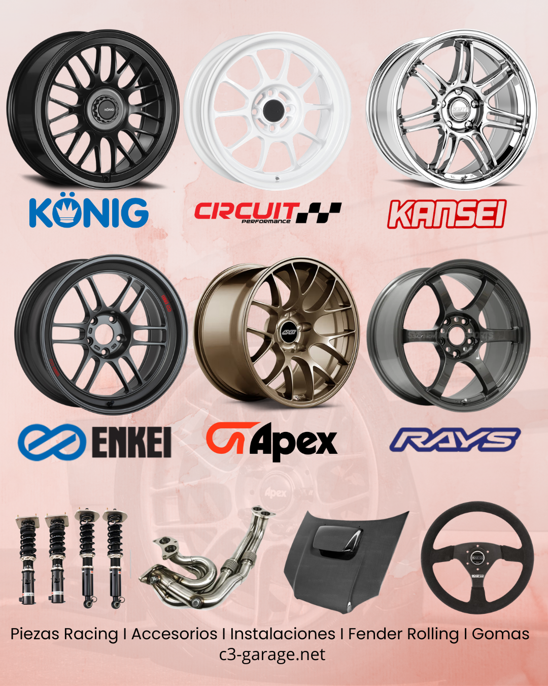 Enkei RPF1 18x8.5 5x120 40mm Offset 72.5mm Bore Silver Wheel