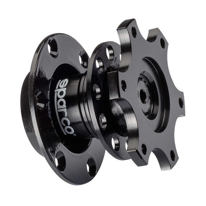 Sparco Steering Wheel Quick Release Tuning Blk