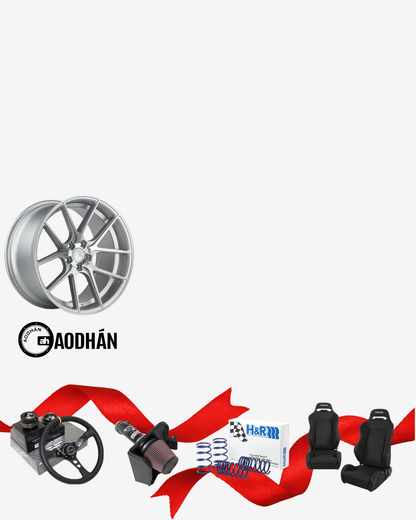 Enkei RPF1 18x8.5 5x120 40mm Offset 72.5mm Bore Silver Wheel