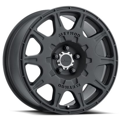 Method MR502 RALLY 18x8 +38mm Offset 5x4.5 67.1mm CB Matte Black Wheel