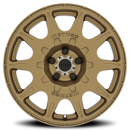 Method MR502 RALLY 17x8 +38mm Offset 5x4.5 67.1mm CB Method Bronze Wheel