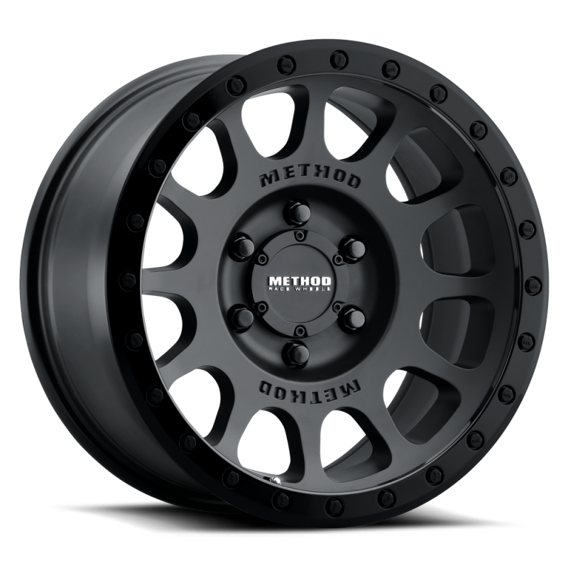 Method MR305 NV 17x8.5 0mm Offset 5x150 116.5mm CB Matte-Gloss Black Wheel
